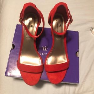 Red Worthington High Heals Size: 8.5 Women’s